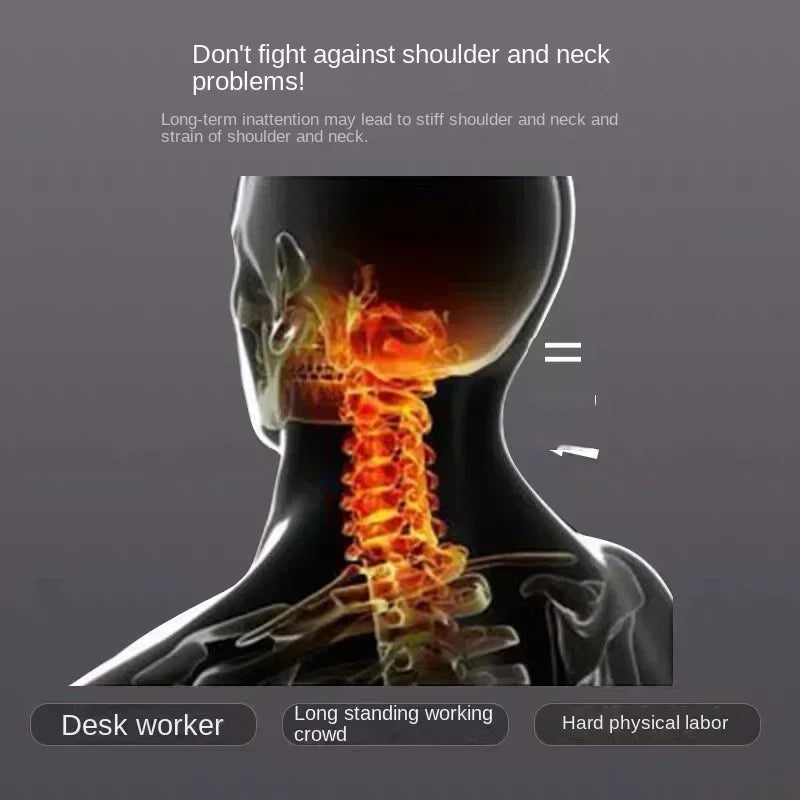 Pillow Support Cervical Vertebra to Help Sleep Home Pillow Core Does Not Collapse Anti-Snoring Pure Cotton Massage Pillow