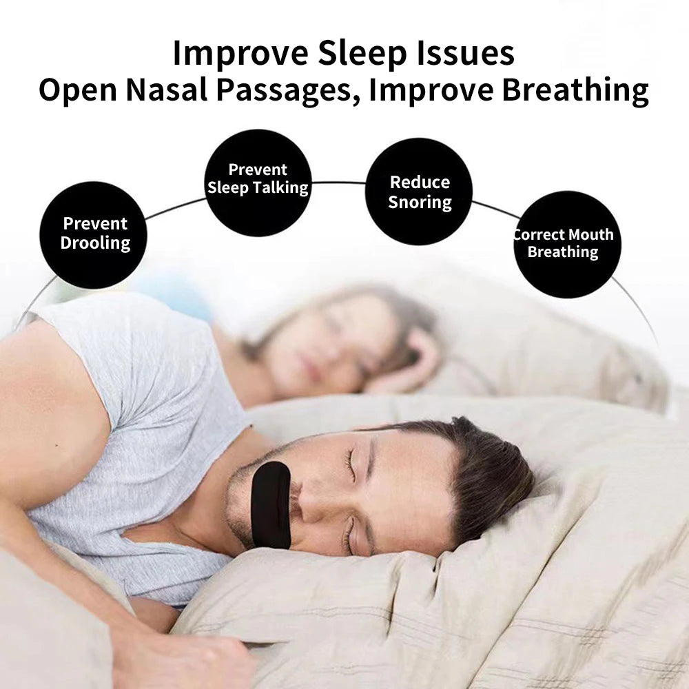 30/60/90/150Pcs Mouth Tape Sleep Strip Anti-Snoring Mouth Breathing Tape to Improve Sleep Mouth Stickers for Snoring Lip Patch