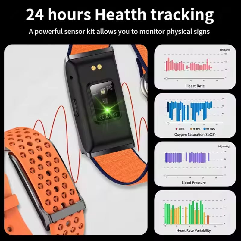 No Screen Smart Bracelet Heart Rate Blood Pressure Sleep Monitor Pedometer Sports Fitness Tracker Men Smartwatch Women Wristband