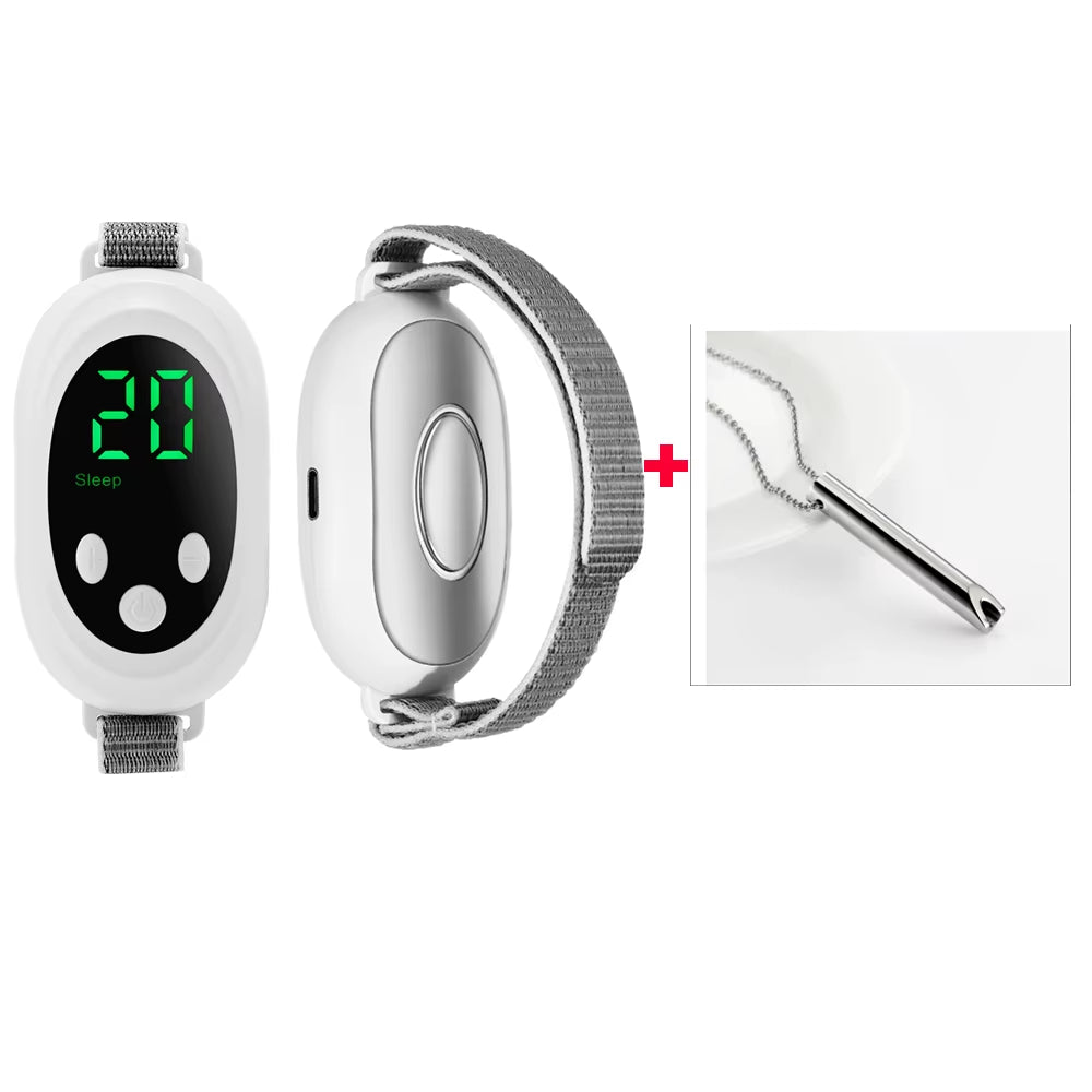 Handheld 20 Levels EMS Sleep Aid Relaxation Treatment Microcurrent Pulse Hypnosis Device Insomnia