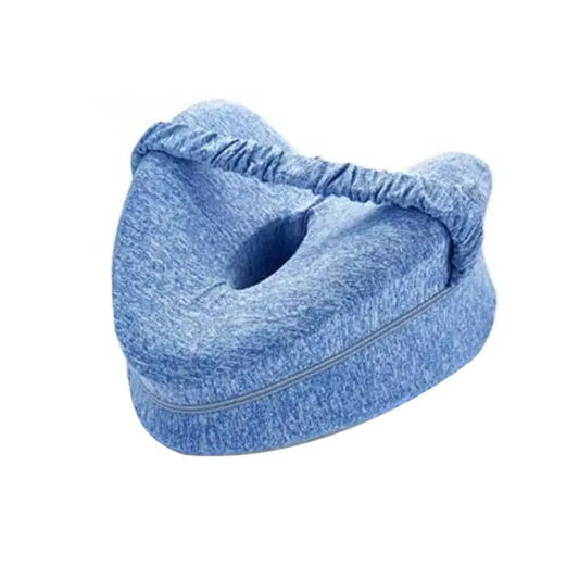 Memory Cotton Leg Pillow Hollow Heart Pregnancy Side Sleeper Sciatica Orthopedic Sciatica Back Hip Relief Pillow for Bed, Sofa