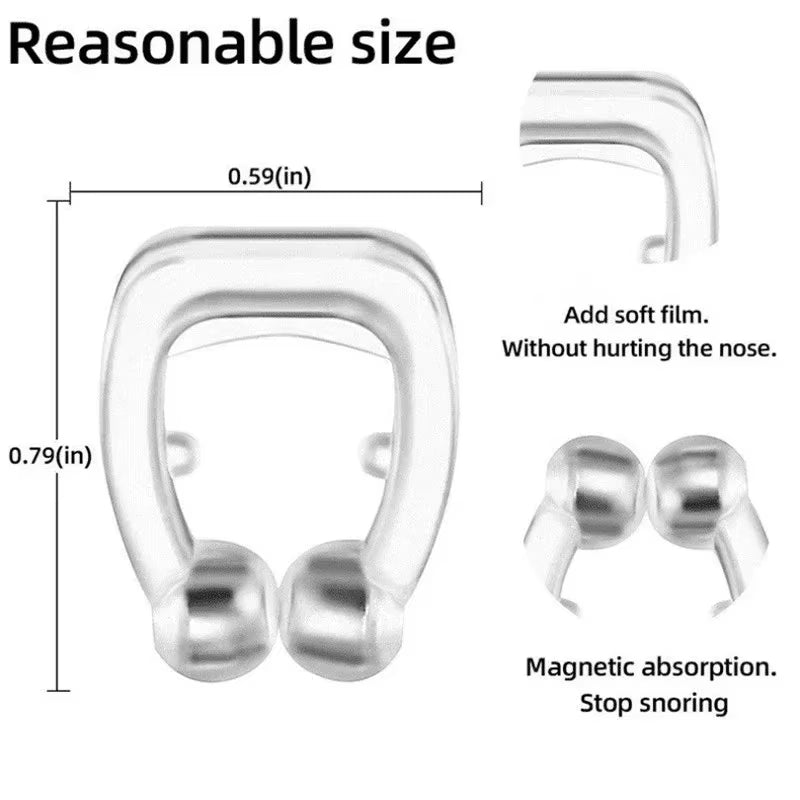 Anti-Snoring Corrector Snore Prevention Gadget Women'S Anti-Snore Device Snore Elimination Nose Clip Men'S Sleep Night