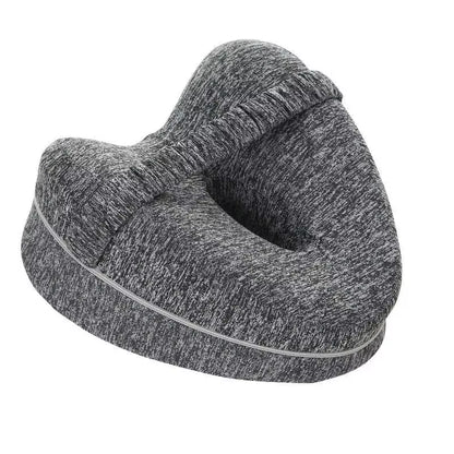Memory Cotton Leg Pillow Hollow Heart Pregnancy Side Sleeper Sciatica Orthopedic Sciatica Back Hip Relief Pillow for Bed, Sofa