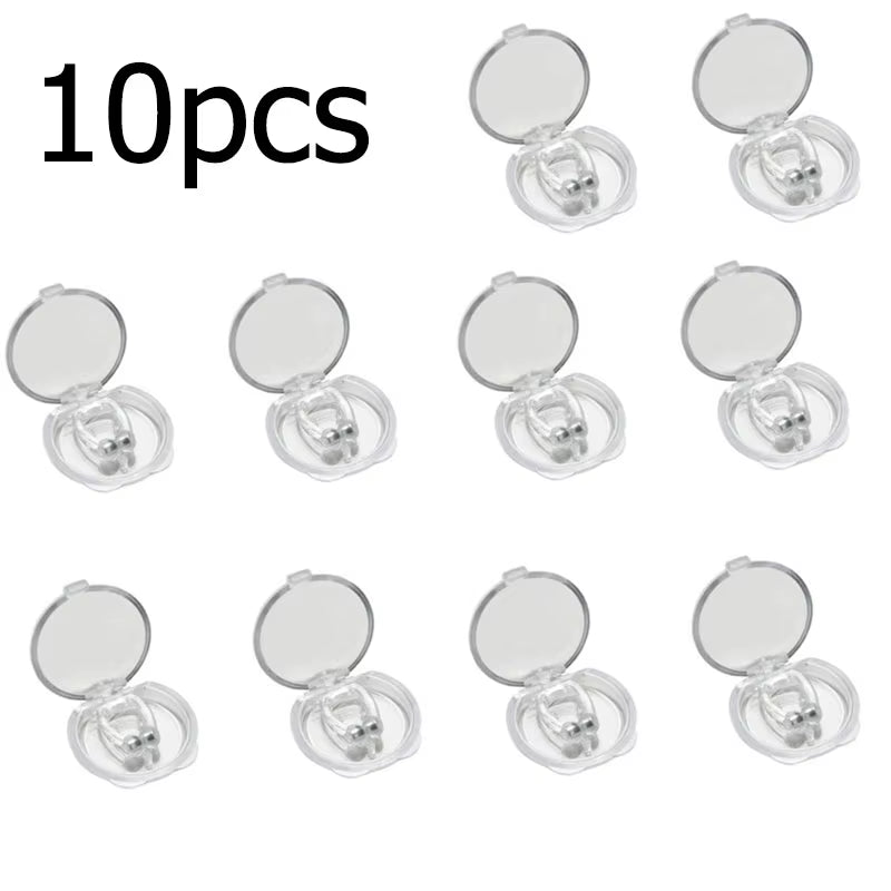 Anti-Snoring Corrector Snore Prevention Gadget Women'S Anti-Snore Device Snore Elimination Nose Clip Men'S Sleep Night